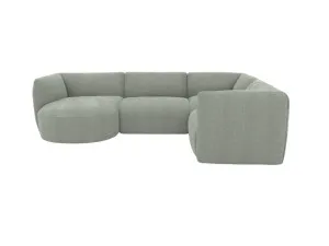 Dillon Avon Sage 4 Seater Corner Modular With Round Chaise by James Lane, a Sofas for sale on Style Sourcebook