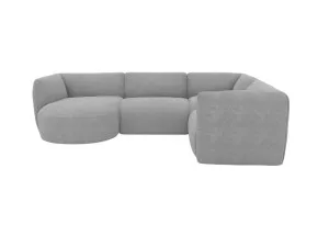 Dillon California Slate 4 Seater Corner Modular With Round Chaise by James Lane, a Sofas for sale on Style Sourcebook