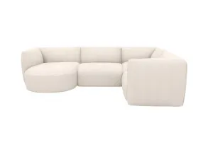 Dillon Kent Bisque 4 Seater Corner Modular With Round Chaise by James Lane, a Sofas for sale on Style Sourcebook