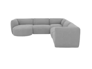 Dillon California Slate 5 Seater Corner Modular With Round Chaise by James Lane, a Sofas for sale on Style Sourcebook
