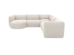 Dillon Toorak Pearl 5 Seater Corner Modular With Round Chaise by James Lane, a Sofas for sale on Style Sourcebook