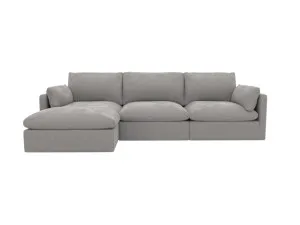 Willow Apt Toorak Pebble 3 Seater Chaise Sofa by James Lane, a Sofas for sale on Style Sourcebook