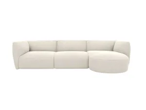 Dillon California Ivory Chaise Sofa Right Facing - 3 Seater by James Lane, a Sofas for sale on Style Sourcebook