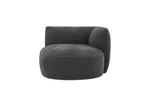 Dillon California Charcoal Round Chaise Right Arm Facing Module by James Lane, a Sofas for sale on Style Sourcebook