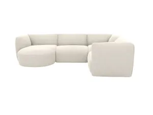 Dillon California Ivory 4 Seater Corner Modular With Round Chaise by James Lane, a Sofas for sale on Style Sourcebook