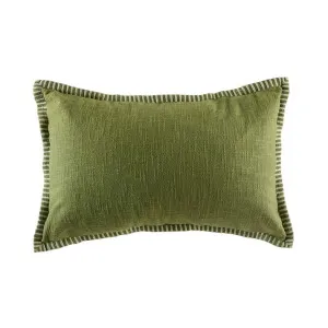 Barlow Green Cushion 60 cm x 40 cm by Kas Australia, a Cushions, Decorative Pillows for sale on Style Sourcebook