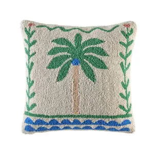 Frankie Natural Cushion 50 cm x 50 cm by Kas Australia, a Cushions, Decorative Pillows for sale on Style Sourcebook