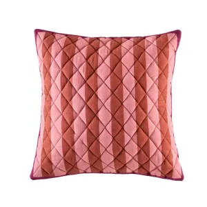 Jester Red Cushion 50 cm x 50 cm by Kas Australia, a Cushions, Decorative Pillows for sale on Style Sourcebook