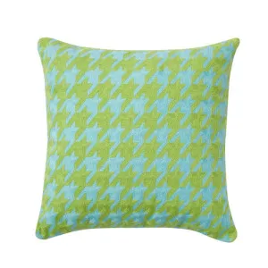 Nest Aqua Cushion 50 cm x 50 cm by Kas Australia, a Cushions, Decorative Pillows for sale on Style Sourcebook