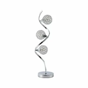 Gordon Table Lamp Silver by Lexi Lighting, a Lighting for sale on Style Sourcebook