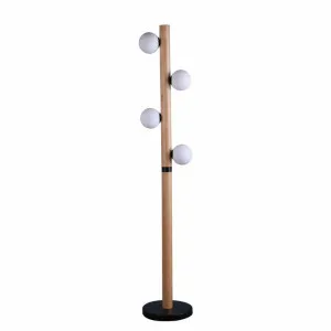 Evie Floor Lamp Natural by Lexi Lighting, a Lighting for sale on Style Sourcebook