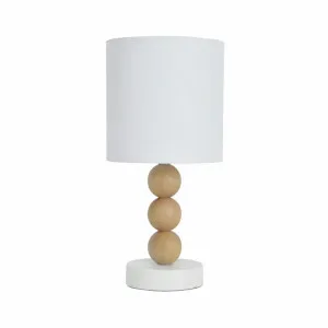 Cara Table Lamp White by Lexi Lighting, a Lighting for sale on Style Sourcebook