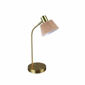 Ruston Table Lamp Gold by Lexi Lighting, a Lighting for sale on Style Sourcebook