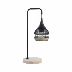 Kasanita Table Lamp Black by Lexi Lighting, a Lighting for sale on Style Sourcebook
