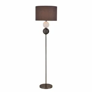 Murano Floor Lamp Pewter by Lexi Lighting, a Lighting for sale on Style Sourcebook