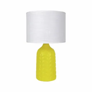 Bloom Table Lamp Yellow by Lexi Lighting, a Lighting for sale on Style Sourcebook