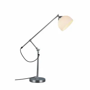 Noemi Table Lamp Silver by Lexi Lighting, a Lighting for sale on Style Sourcebook