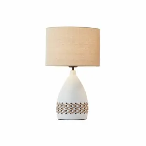 Piper Table Lamp White by Lexi Lighting, a Lighting for sale on Style Sourcebook