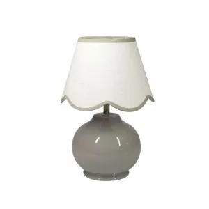 Bibury Table Lamp Grey by Lexi Lighting, a Lighting for sale on Style Sourcebook