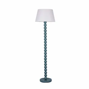 Pearl Floor Lamp Cyan by Lexi Lighting, a Lighting for sale on Style Sourcebook