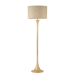 Soraya Floor Lamp Oak by Lexi Lighting, a Lighting for sale on Style Sourcebook