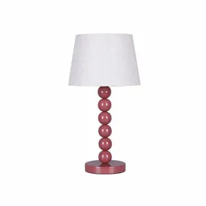 Pearl Orb Table Lamp Rust by Lexi Lighting, a Lighting for sale on Style Sourcebook