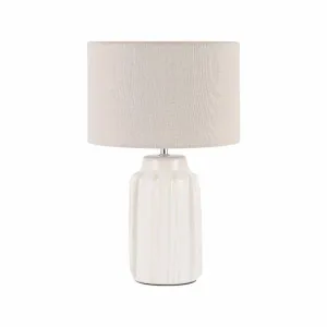 Lana Table Lamp Cream by Lexi Lighting, a Lighting for sale on Style Sourcebook