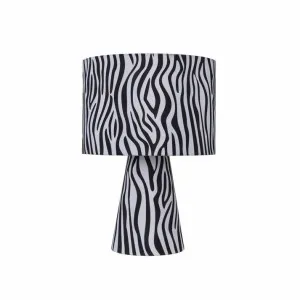 Momo Table Lamp Zebra by Lexi Lighting, a Lighting for sale on Style Sourcebook