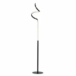 Chipper Floor Lamp Black by Lexi Lighting, a Lighting for sale on Style Sourcebook