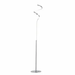 Chipper Floor Lamp Chrome by Lexi Lighting, a Lighting for sale on Style Sourcebook