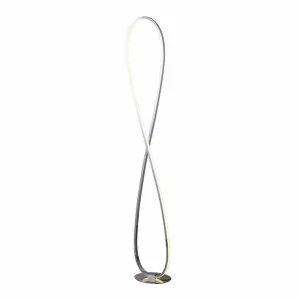 Infinite Floor Lamp Chrome by Lexi Lighting, a Lighting for sale on Style Sourcebook