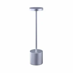 LED Portable Bar Table Lamp Sliver by Lexi Lighting, a Lighting for sale on Style Sourcebook