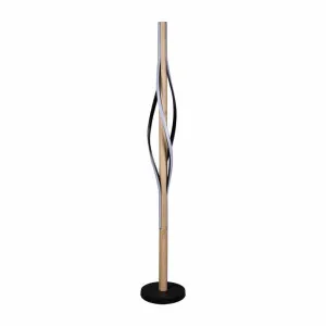 Bonnie LED Floor Lamp Black by Lexi Lighting, a Lighting for sale on Style Sourcebook