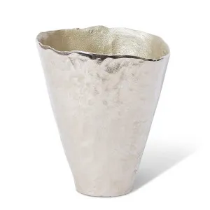Kahari Vase Nickel by Elme Living, a Vases & Jars for sale on Style Sourcebook
