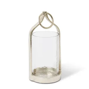 Siana Candle Holder Nickel by Elme Living, a Candle Holders for sale on Style Sourcebook