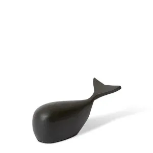 Whale Sculpture Black by Elme Living, a Statues & Ornaments for sale on Style Sourcebook