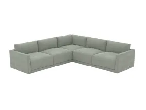 Haven Avon Sage Corner Sofa - 7 Seater by James Lane, a Sofas for sale on Style Sourcebook