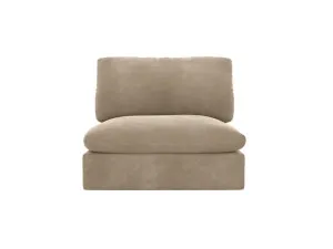 Willow Muse Soft Brown Armless Sofa Module by James Lane, a Sofas for sale on Style Sourcebook