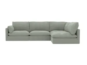 Willow Avon Sage Corner Modular Sofa RAF Terminal - 4 Seater by James Lane, a Sofas for sale on Style Sourcebook