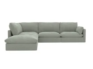 Willow Avon Sage Modular Sofa LAF Terminal - 5 Seater by James Lane, a Sofas for sale on Style Sourcebook