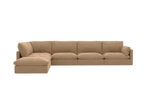 Willow Avon Honey Modular Sofa LAF Terminal - 6 Seater by James Lane, a Sofas for sale on Style Sourcebook