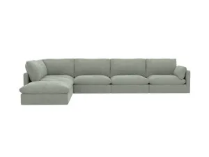 Willow Avon Sage Modular Sofa LAF Terminal - 6 Seater by James Lane, a Sofas for sale on Style Sourcebook