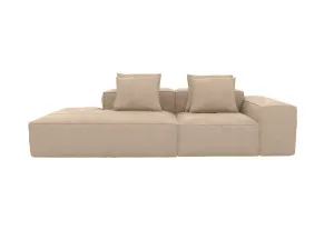 Riley Muse Driftwood Modular Sofa Left Terminal - 3 Seater by James Lane, a Sofas for sale on Style Sourcebook