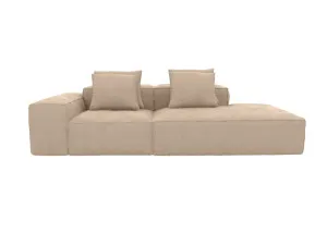Riley Muse Driftwood Modular Sofa Right Terminal - 3 Seater by James Lane, a Sofas for sale on Style Sourcebook