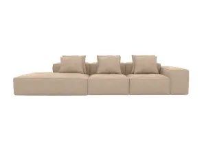 Riley Muse Driftwood Modular Sofa Left Terminal - 4 Seater by James Lane, a Sofas for sale on Style Sourcebook