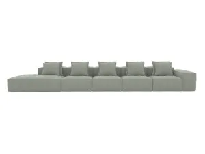 Riley Avon Sage Modular Sofa Left Terminal - 6 Seater by James Lane, a Sofas for sale on Style Sourcebook