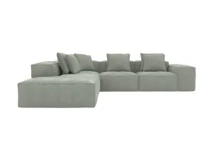 Riley Avon Sage Corner Modular Sofa with Left Terminal - 5 Seater by James Lane, a Sofas for sale on Style Sourcebook