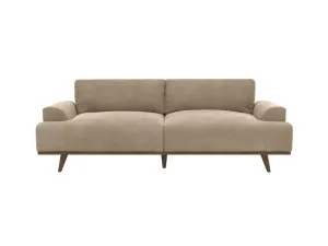 Dane Muse Soft Brown Sofa - 3 Seater by James Lane, a Sofas for sale on Style Sourcebook