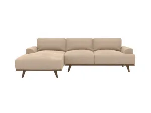 Dane Muse Driftwood Left Arm Facing Chaise Sofa - 3 Seater by James Lane, a Sofas for sale on Style Sourcebook