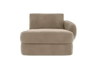 Esme Muse Soft Brown Right Arm Facing Chaise Module by James Lane, a Sofas for sale on Style Sourcebook